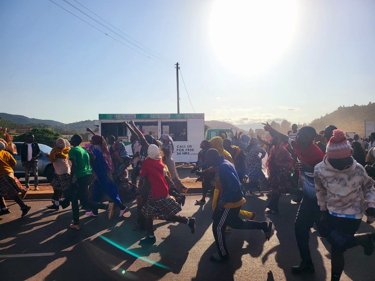 NACADAKenya's tweet photo. 🚛🧡 Marsabit Roadshow Day 2 – Merille, Laisamis, Saku Reached!

Our roadshow continues! Today, we engaged communities in Merille, Laisamis, and Saku with prevention messages on alcohol, drug, and substance abuse.

We discussed:
✅ Harmful effects of drugs
✅ Early intervention
✅ Shared community responsibility
Prevention at the grassroots. 🧡