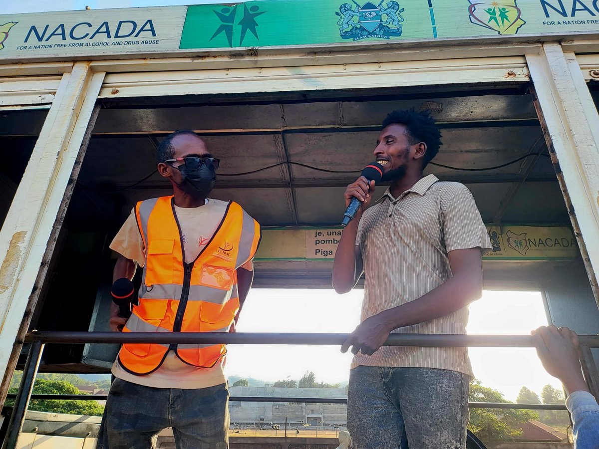 NACADAKenya's tweet photo. 🚛🧡 Marsabit Roadshow Day 2 – Merille, Laisamis, Saku Reached!

Our roadshow continues! Today, we engaged communities in Merille, Laisamis, and Saku with prevention messages on alcohol, drug, and substance abuse.

We discussed:
✅ Harmful effects of drugs
✅ Early intervention
✅ Shared community responsibility
Prevention at the grassroots. 🧡