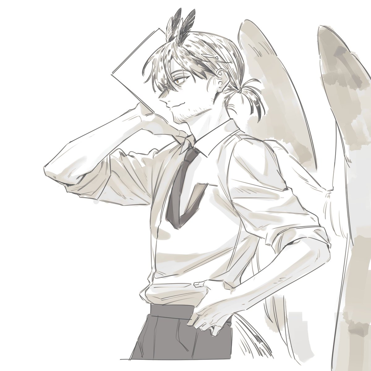 01130c's tweet photo. #おじさんのイラストだけで興味を持ってくれる方へ届け https://t.co/b6wET0NsOr