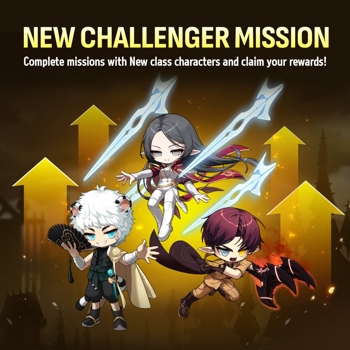 MaplestoryU's tweet photo. D-2. Second Summer Update. Here's what's coming.

✦ New Arcane River chapter: Morass
✦ New Class: Hoyoung
✦ New Challenger Mission For Hoyoung

Full MapleStory N Hyper Summer roadmap below! 👇 https://t.co/cVW4dNU6ni