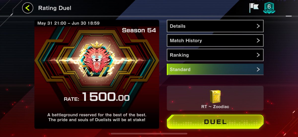 _iCronus's tweet photo. Made it to master I for the first time with Radiant Typhoon Zoodiac! #YugiohMASTERDUEL #yugioh #RadiantTyphoon https://t.co/VtuuQpGCEs