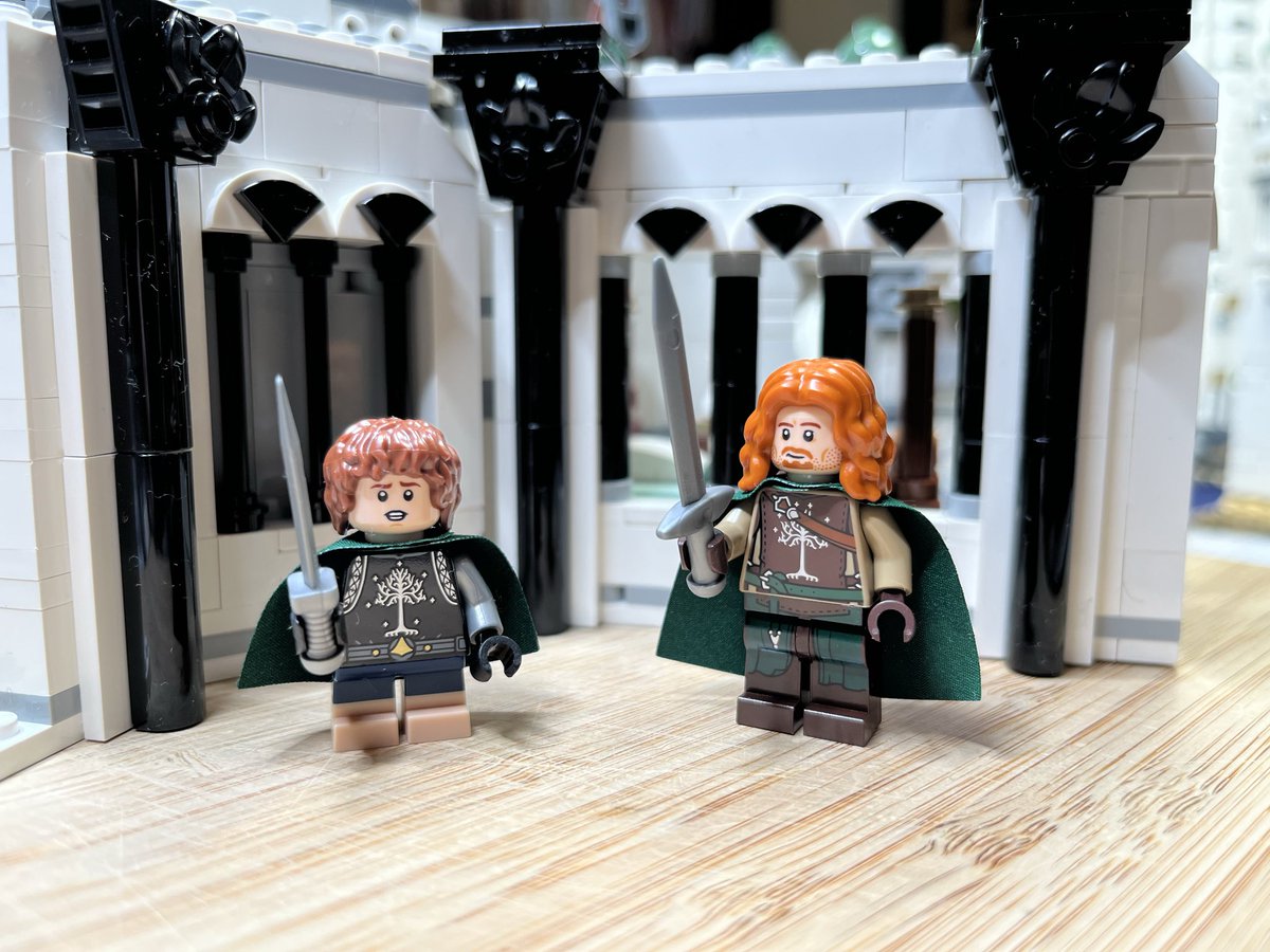 ?組み立て?途中経過 LEGO/icons MINAS TIRITH™︎ The Lord of The 