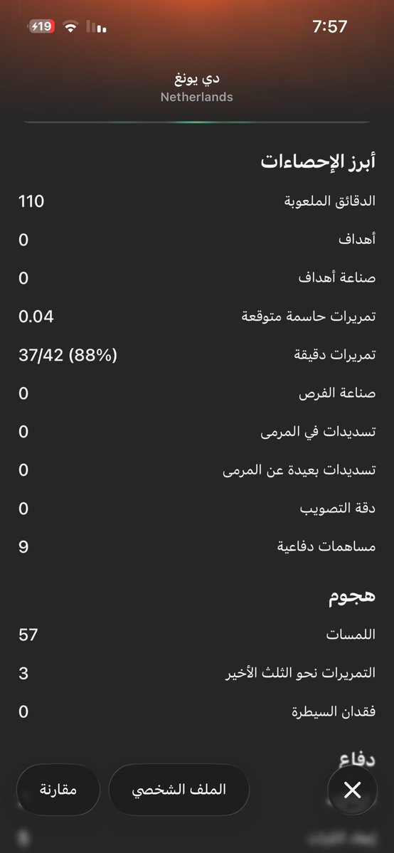 M7Positional's tweet photo. يا جماعه هل معقول ان فيه لاعب وسط يقال عنه مظلوم والافضل في مركزه طوال 110 دقيقه ما لعب الا ثلاث تمريرات اماميه؟؟

مع ان فريقه يعتمد عليه مع الكره بشكل اساسي لكن هذه نتيجه انك تراهن على دي يونغ

ملحوظه فان دايك وفان هيكي عندهم ضعف احصائيات دي يونغ فالتمريرات التقدميه 😅 https://t.co/GQWWO3gqQL