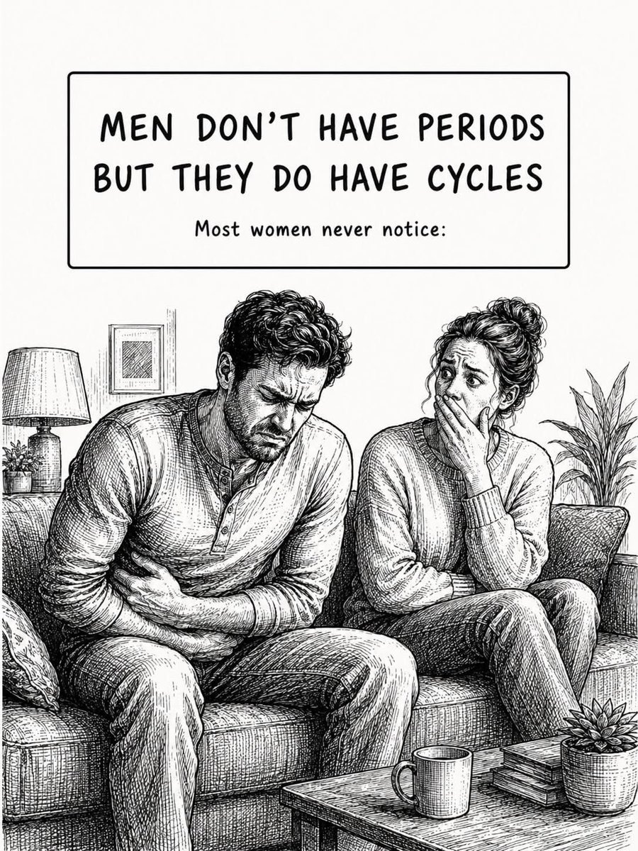pulseby_M's tweet photo. Men don’t have periods they do have cycles👌 https://t.co/UpuTlRc1jJ