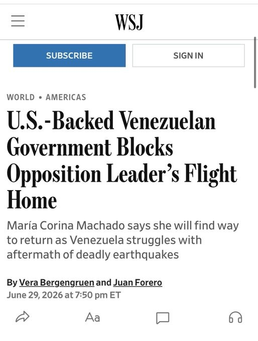 barbara_spl's tweet photo. El WSJ ya esta diciendo las cosas como son. https://t.co/vF7HwARBr4