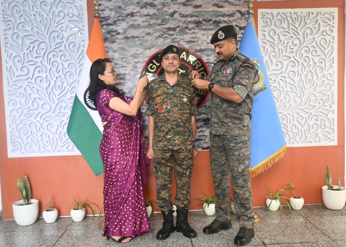 209_CoBRA's tweet photo. Two Assistant Commandants of 209 #CoBRA have been elevated to the rank of Deputy Commandant. The Commandant and all Officers of the Unit express their gratitude for their highly anticipated and much deserved promotion. https://t.co/SLzTl1zF8M