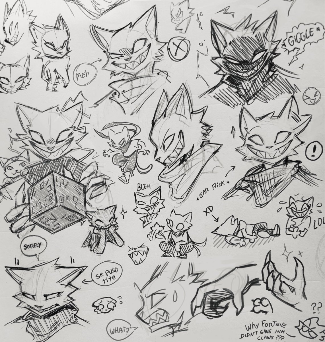Madkat doodlesss 🚶#Rubius 