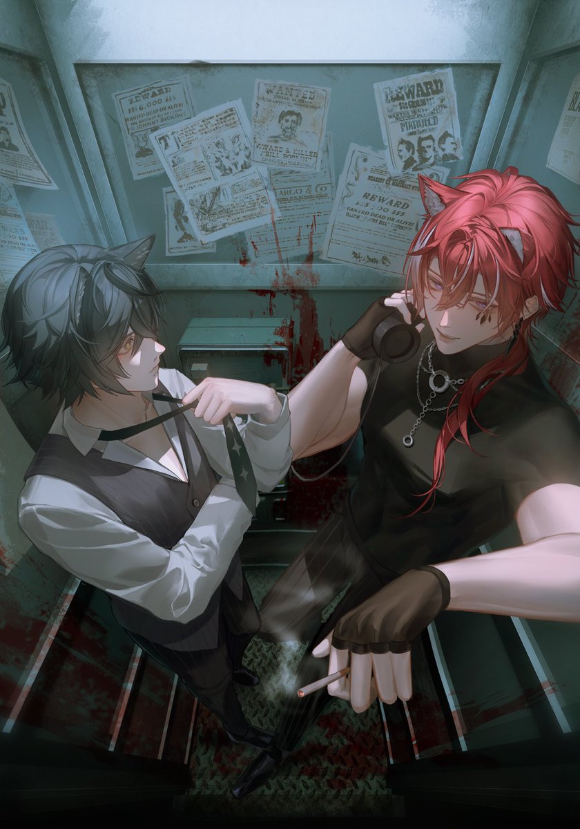 sukdip_st's tweet photo. there are so many good demeleon artists.. ion really like my drawing but i just wanna post it and forget about it. 
#ディミレオ #アークナイツ https://t.co/6aOKk0ne9J