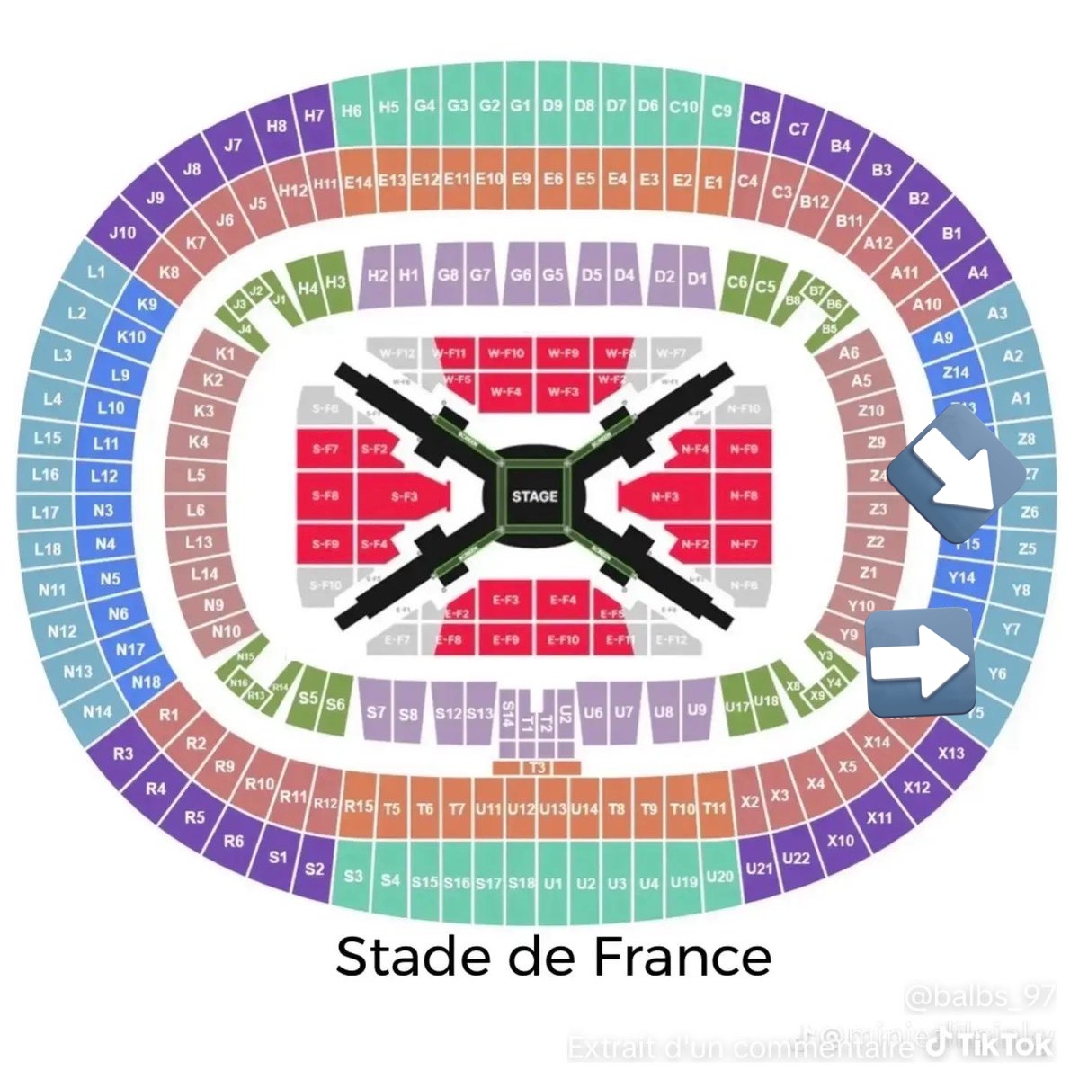 tinyjiminnie_'s tweet photo. Army!! Vendo dos entradas para BTS ARIRANG en París para el sábado 18/07. Las entradas son en Vomitoire, la sección Y7 y en la Z5 https://t.co/8HXPLP7lcb