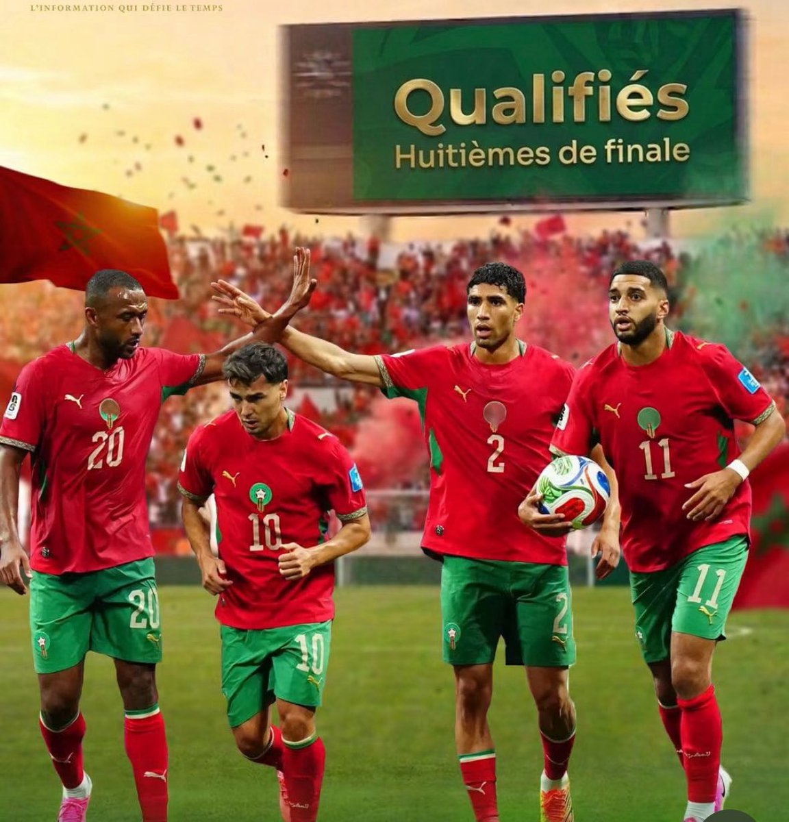 ABellabbaci's tweet photo. 🇲🇦La Kabylie est fière de vous, les Lions de l’Atlas. Vous faites honneur non seulement au Maroc, mais à toute l’Afrique. Par votre courage, votre talent et votre détermination, vous inspirez tout un continent. Respect et fierté !

Aksel Bellabbaci https://t.co/IghH1H7ZfZ
