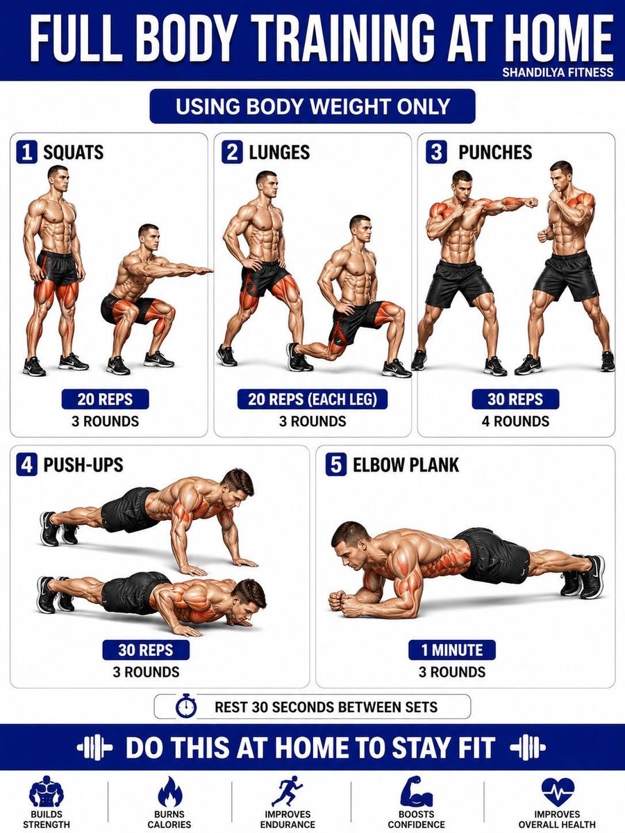 pellerclips's tweet photo. No equipment Full body training https://t.co/yg4U6fNJZS