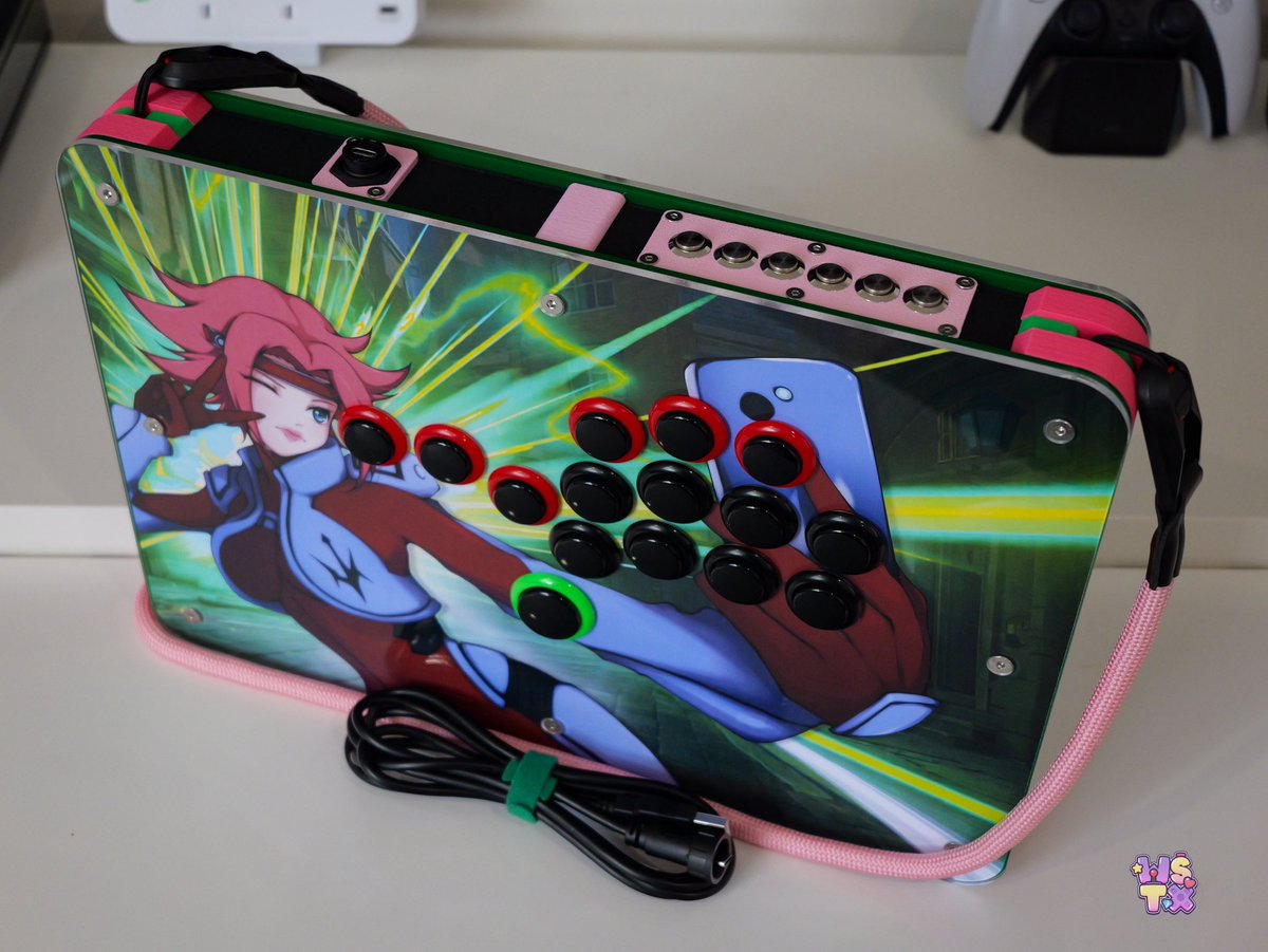 WaifuSticks's tweet photo. Todays build is for @thefast___ !

It’s a really mix of Kallen and https://t.co/kp1ZwzPpQq! I love the artwork. 

Thank you for believing. https://t.co/XHSBAVYdMt