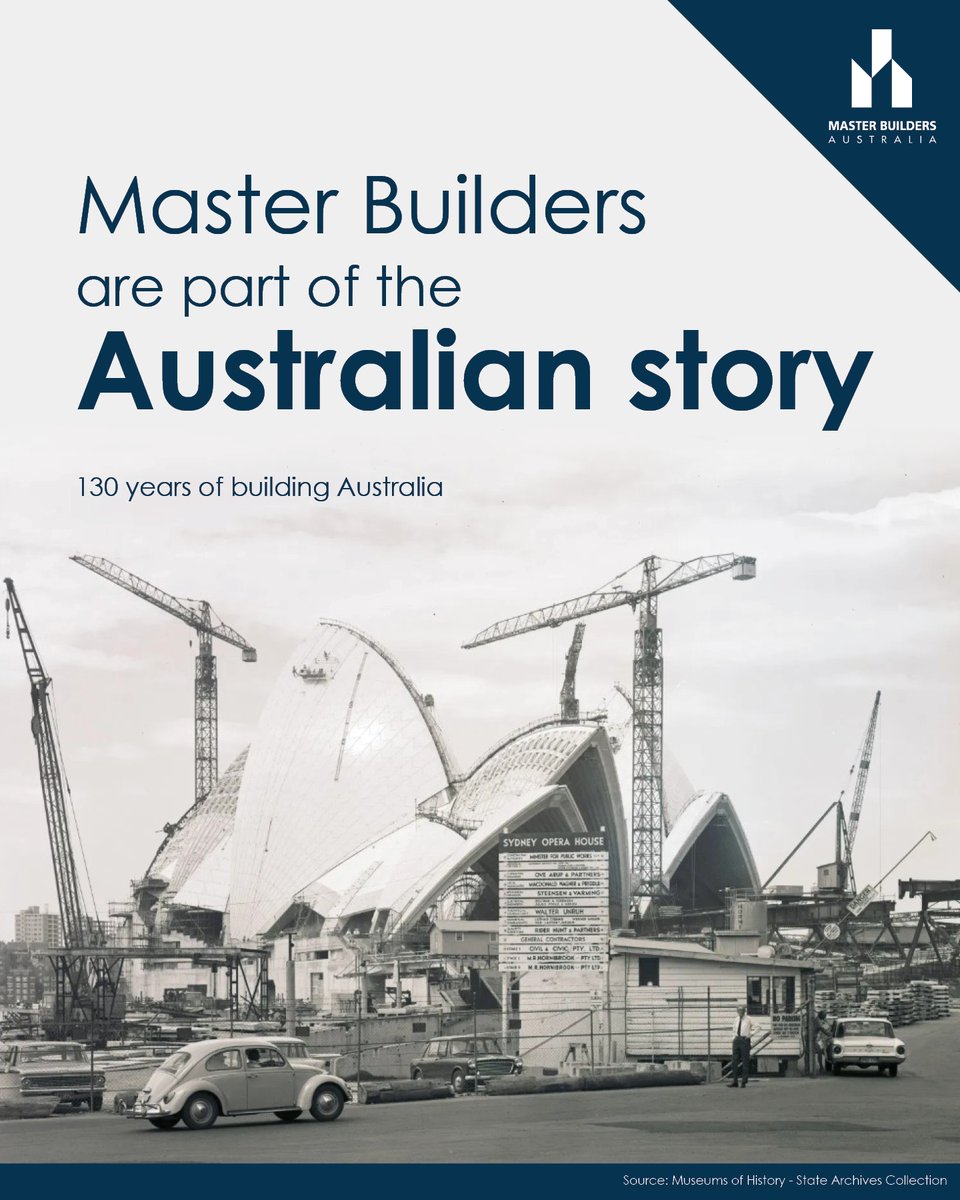 MBA_Aust's tweet photo. The Sydney Opera House stands as a testament to Australian ingenuity, craftsmanship and perseverance.

MBA member the Hornibrook Group was responsible for constructing the iconic roof shells, along with the interior structure and fit-out. https://t.co/NYmbsloWHI
