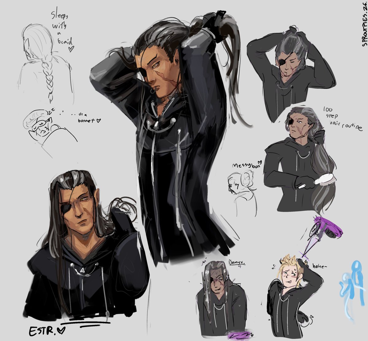 Sproutpies's tweet photo. Xigbar with his hair down… and stuff…
I gotta up my game and start posting here more I’m too
Tumblrpilled these days https://t.co/2y0r14qBPv