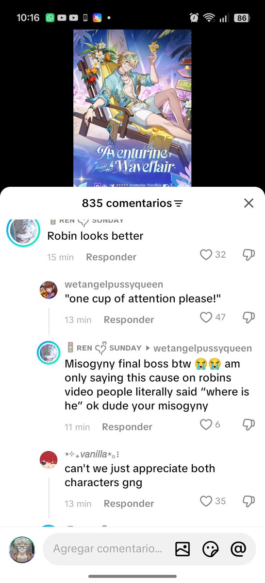 Megan_ccf's tweet photo. hsr fans in tiktok can't be real 😭 https://t.co/5HQPYOMPok