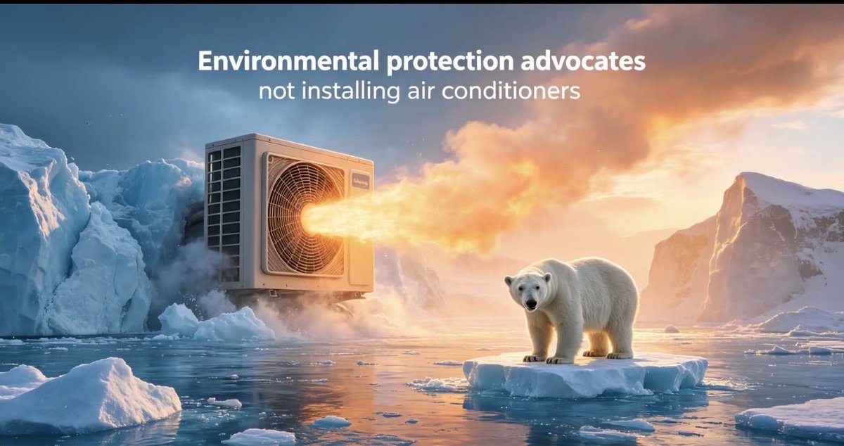 pe49hb's tweet photo. Bitte, westeuropäische Länder, hört auf, Klimaanlagen zu kaufen! Rettet die armen Eisbären!
Pays d'Europe occidentale, arrêtez d'acheter des climatiseurs ! Sauvons les pauvres ours polaires !
Please, Western European countries, stop buying air conditioners! Save the poor bears! https://t.co/ctVTggmA3q