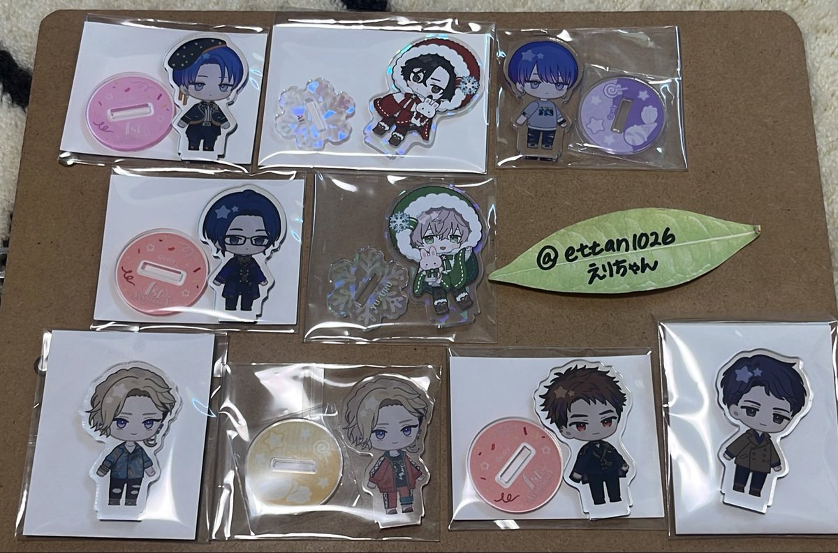 ettan1026's tweet photo. ブレイクマイケース 周年 ミニアクリルスタンド アニメイト winter only shop Fluffy Winter

譲 画像のもの

求 定価＋送料
※最下段含むお取引のみ
   1段目、皇坂は纏めての方優先🙇 https://t.co/ERb3u0Ridf