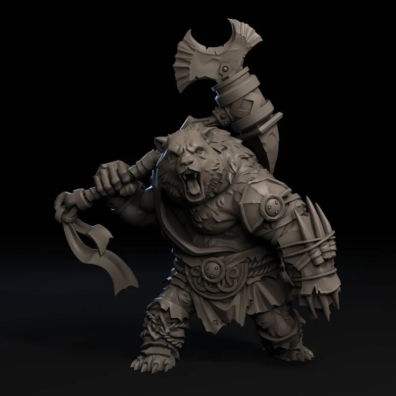 strukov_roman's tweet photo. Bearbarian
Bearbarian Aristocrat 35mm scale miniature designed and sculpted for Titanforge Miniatures, for their monthly patreon release, Titans of Adventures series. https://t.co/HeomZlhRos