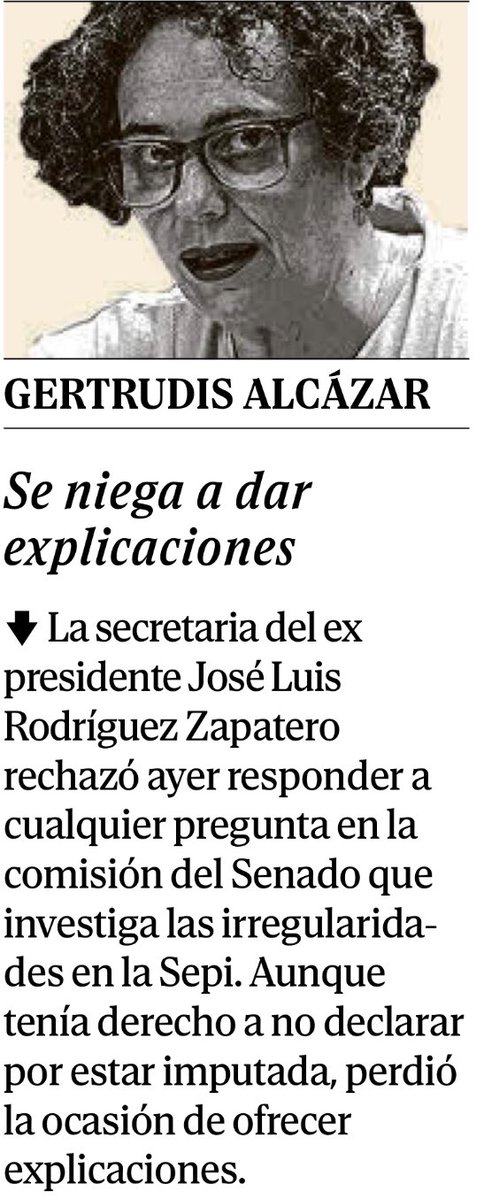 Aalcrom's tweet photo. …

Gertrudis Alcázar y…Pedrín…

Su silencio fue muy significativo. Quien calla, otorga.

Pero Gertrudis acabará hablando. Vaya si lo hará. 
Cuando Zapatero la deje tirada. https://t.co/TdTMsUJqdq