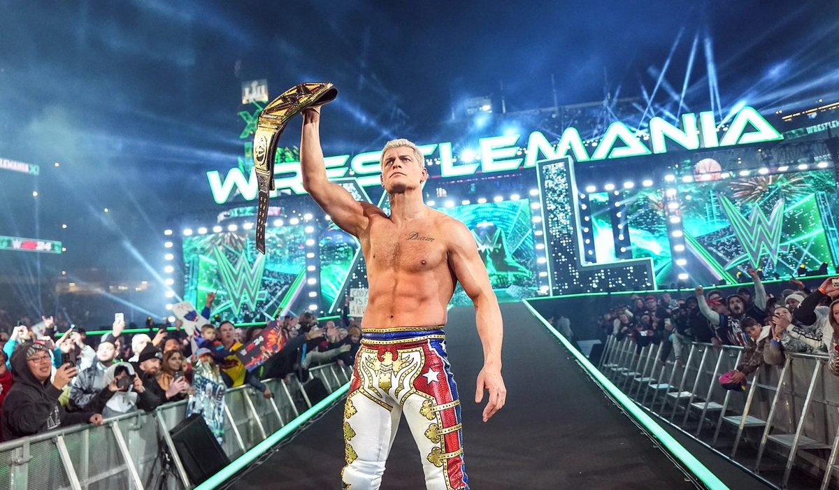 WeWantCody_'s tweet photo. Happy 41st Birthday to the GOAT.

QB1, Captain, Face of WWE, 3x (soon to be 4x) Champ👑

Have a day! @CodyRhodes https://t.co/5C4nQ41UvM