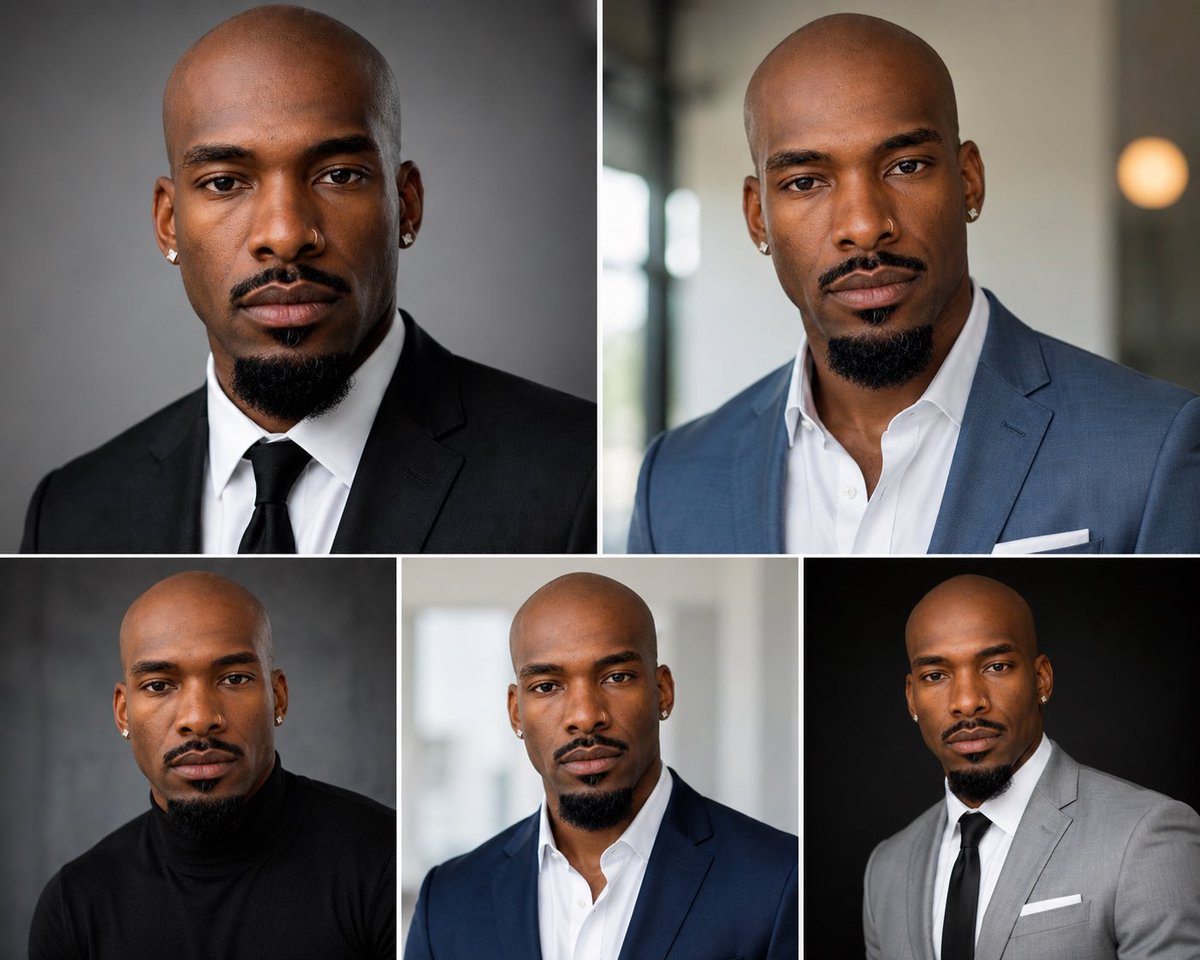 VeryBailey's tweet photo. Needed some headshots on the fly…. https://t.co/tNqzkhqs8k