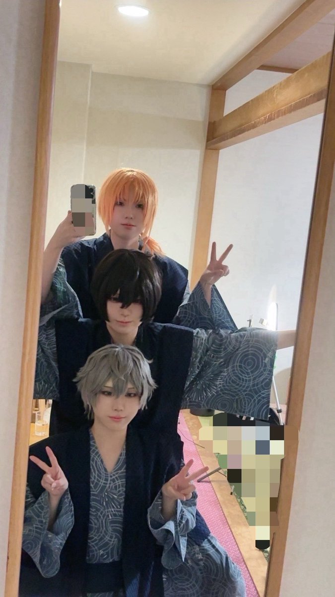 gamusan_'s tweet photo. cos. ♨️

両手にイケメンで〜す♪ https://t.co/3xr2MHyIWL