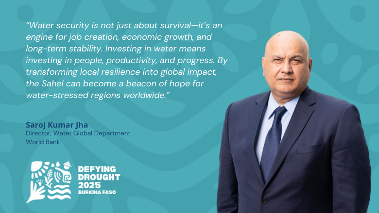 WorldBankWater's tweet photo. The WBG Academy #DefyingDrought Impact Program, a partnership among @worldbankgroup, #BurkinaFaso &amp; @Institut_2iE, backed by @theGwsp, will help #Sahel countries turn drought into a force for  resilience &amp; jobs, offering worldwide scalable solutions.
https://t.co/b4c9FDQjKt https://t.co/rYFDBMKDX7