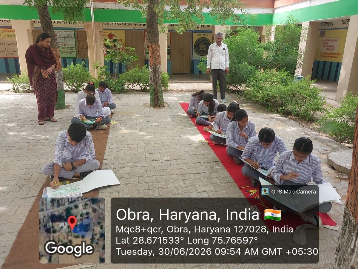 gsssobra's tweet photo. On the last day of the camp, poster making and pledge to protect the environment was conducted by Mr. Sombir, Mrs. Sushila and Mr. Sandeep Kharsu. Camp was concluded successfully with all objective delivered among students. https://t.co/GGeu5Zkurl