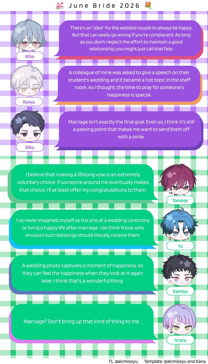 alcmisoyu's tweet photo. 💒June Bride 2026 Lines Translation💐
#BreakMyCase #BureMai #brmytl https://t.co/r74AMzaBlL