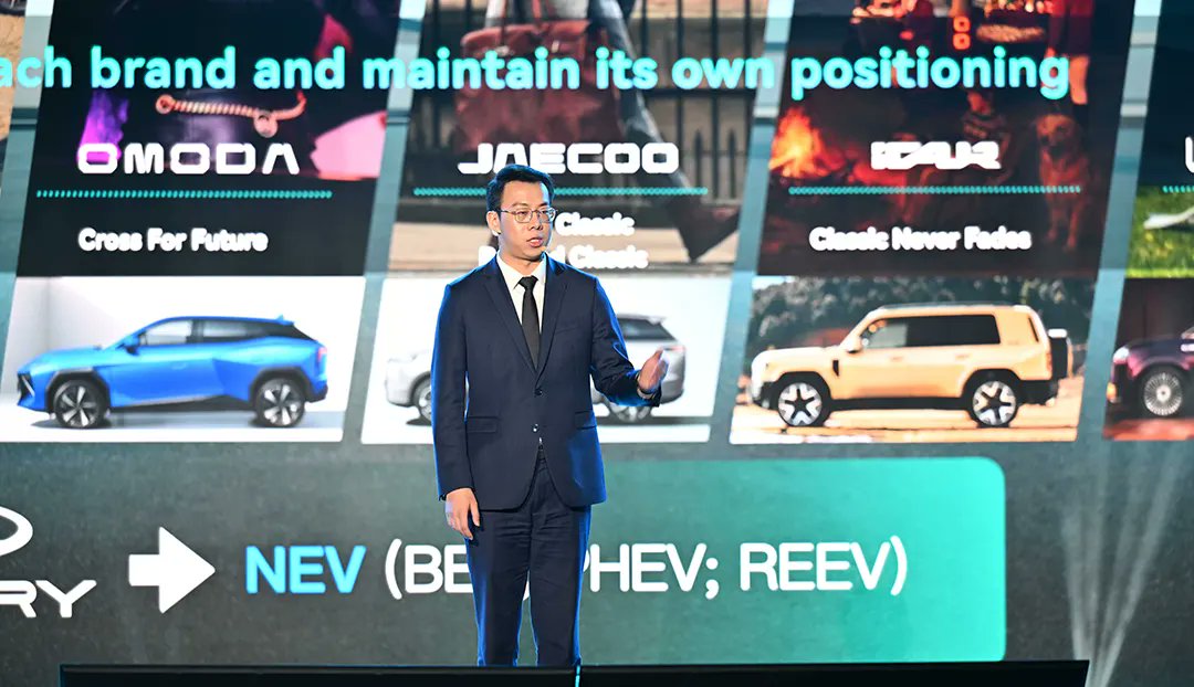 NewsSTOCKMASTER's tweet photo. CHERY Group และ OMODA & JAECOO ประเทศไทย จัดงาน TECH DAY 2026 ตอกย้ำวิสัยทัศน์ Intelligent Mobility และพลังงานแห่งอนาคต พร้อมยกระดับระบบนิเวศยานยนต์พลังงานใหม่ในประเทศไทย
📌 อ่านเพิ่มเติม || https://t.co/eOWuEMZYvG
#STOCKMASTER #CHERYGroup #OMODA #JAECOO #TECHDAY2026 https://t.co/1LuwjgKRmK