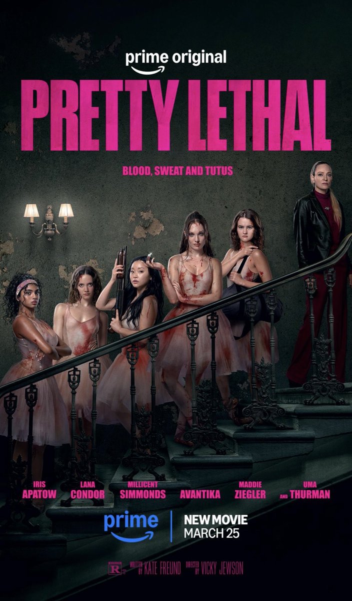 DingoRegret's tweet photo. They finally made an action movie with ballerinas and it’s not called ballerina. Pleasantly surprised. My god Lana condor. The original title was Ballerina Overdrive which sounds so much cooler to me https://t.co/AqGeuE1tAZ