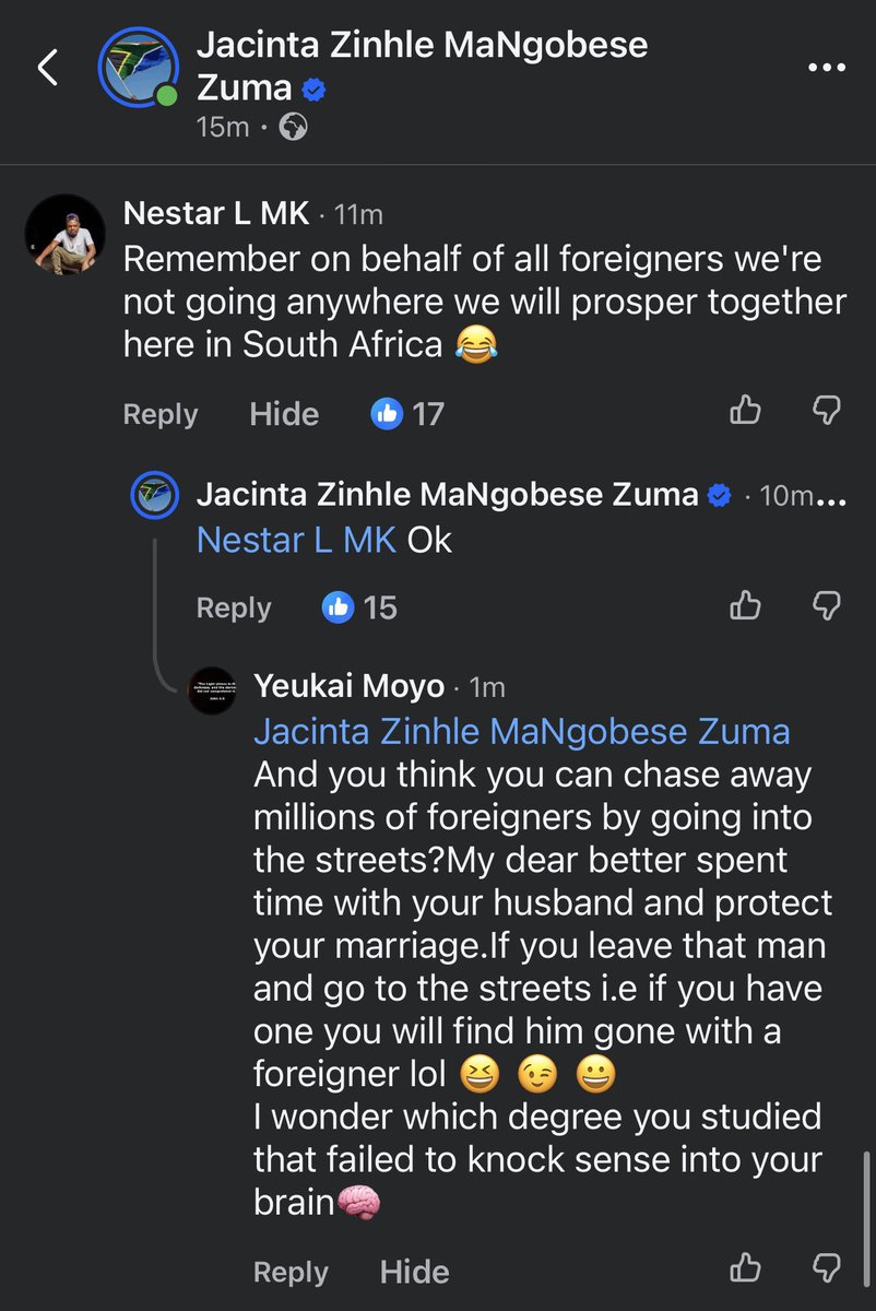 JacintaNgobese's tweet photo. Early morning provocation from the ooor and innocent migrants… https://t.co/jPjRJ9vhgH