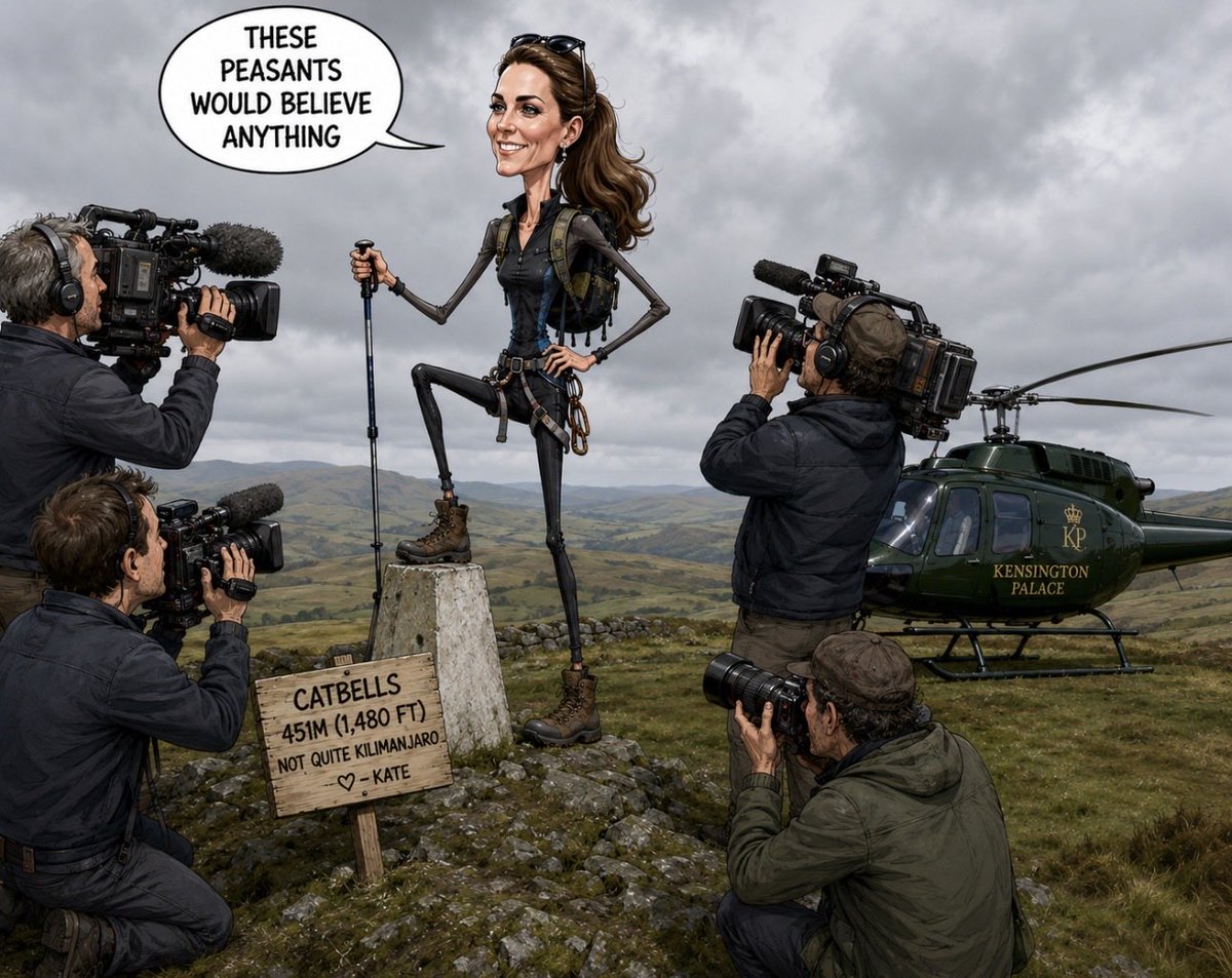 NickyGizzy's tweet photo. Anyone else sick of seeing Mumbles taking credit for farmers market Kate climbing those hills? Nothing gets the Waleses PR machine running like a trip from the Sussexes 😏
#KateMiddleton
#FakeCancerKate
#PrincessOfFails
#PrincessOfWales
#SussexSquad
#PrincessCatherine https://t.co/KDvYkBzR9H