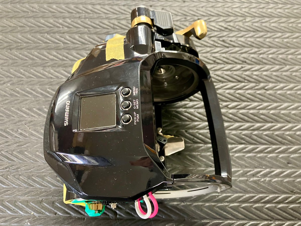 kaitori634's tweet photo. シマノ 23 ビーストマスター MD 12000 (044396) 途中までバラしからのご依頼。全国スピード対応!! 077-516-4200 ラインID: ktr634 #リール塗装 #リールペインティング #リペイント ask@kaitori634.com https://t.co/Sb1vKaaEcK