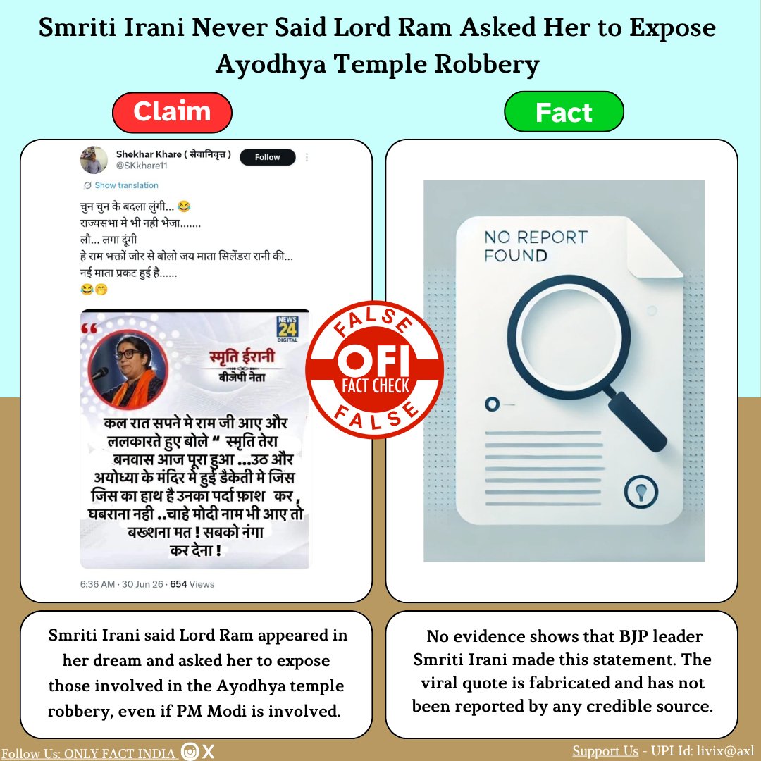 OnlyFactIndia tweet picture