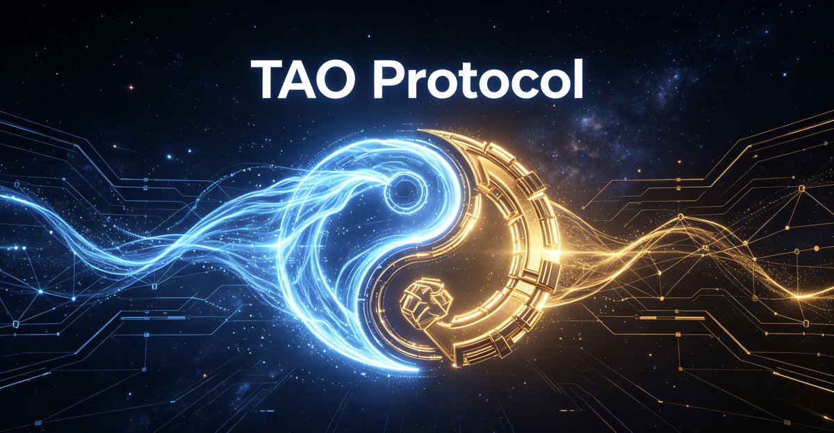 TAOProtocol2026's tweet photo. ☯ TAO Protocol

传统 DeFi 的问题在于：
单向激励 → 过度扩张 → 流动性失衡

TAO 的设计目标是：

建立一个“自平衡循环系统”

通过阴阳双机制，使流动性与回收形成闭环结构，在链上维持长期稳定运行。

这不是收益模型，而是结构模型。
#太极 #TAO https://t.co/Mq7bcY6znn