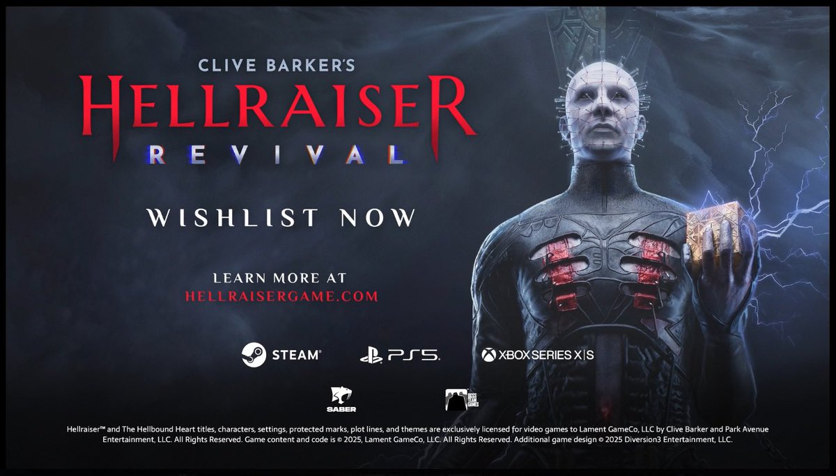 TheDeathRivera's tweet photo. #HorrorGaming #Horror #ResidentEvil #AlienIsolation #Alien #ILL #Hellraiser The 4 Horror Games I am most excited for!! Can’t wait to play them all. ❤️‍🔥 https://t.co/fLbKnCjwbx