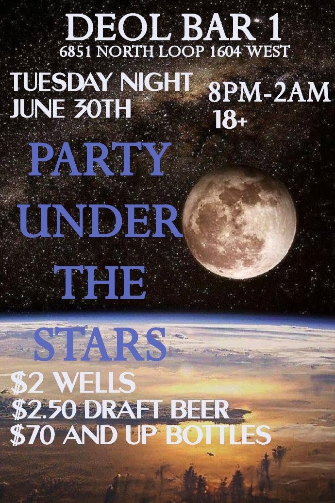 deolbar's tweet photo. TUESDAY NIGHT...
DEOL BAR 1 
18+
8PM-2AM 
$2 WELLS
$2.50 DRAFT BEER
#PARTY #FUN #MUSIC #SHOTS
#DJs #STARS #SUMMER #UTSA
#STMARYS #SA #SABARS #NIGHTOUT #SANIGHTLIFE #DANCE #PARTYTIME #NIGHTLIFE https://t.co/2i1NNknrJb