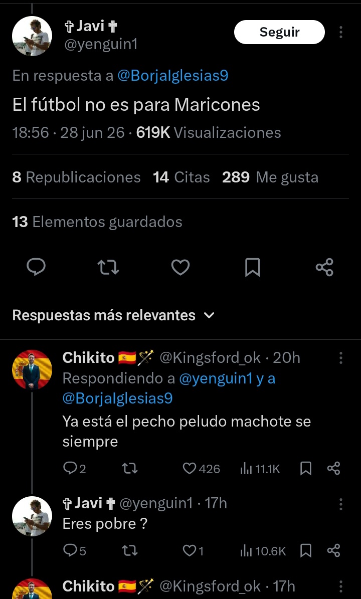 innakisaku's tweet photo. "machote"
-Eres pobre ? https://t.co/tUo8s143Xd