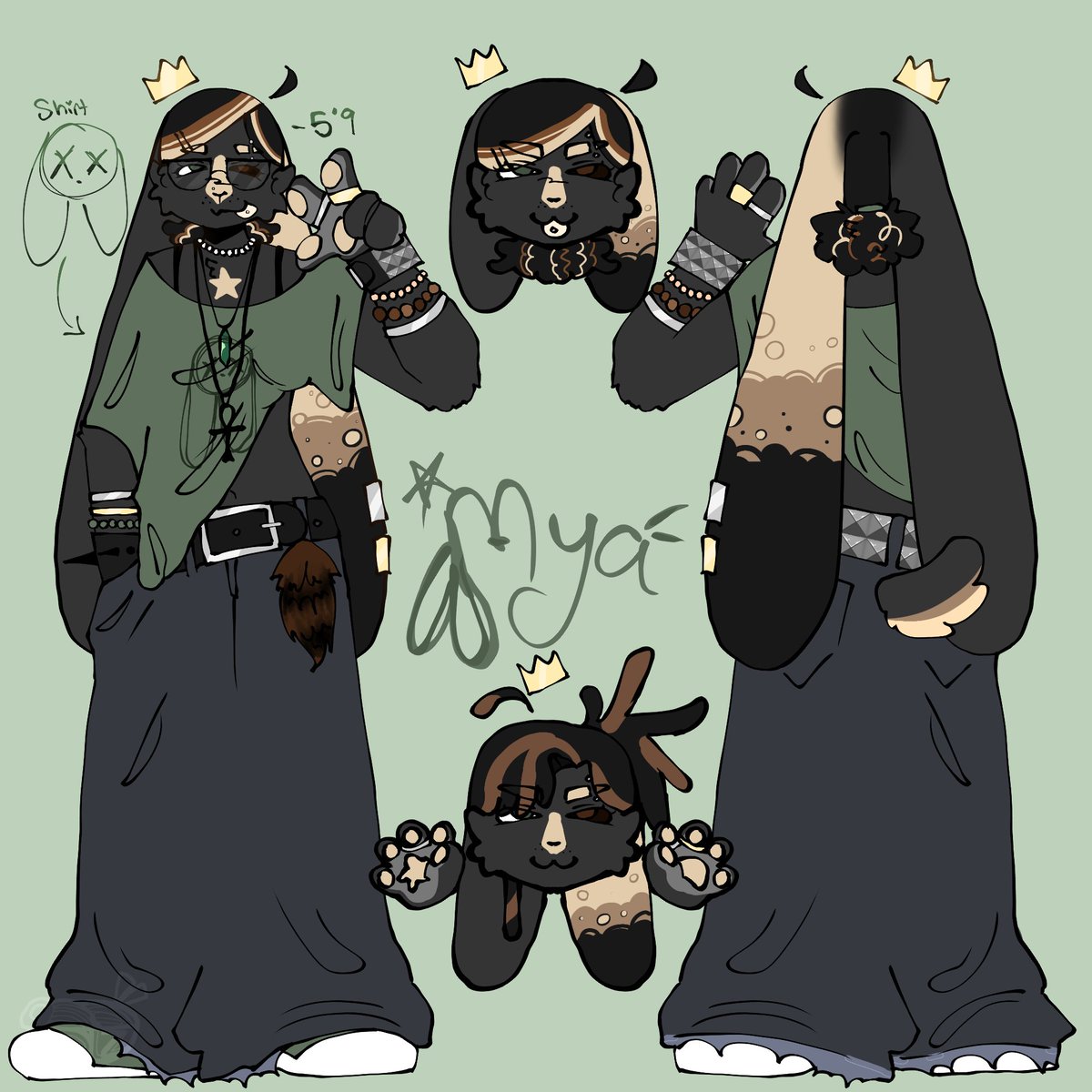 EatNdlz's tweet photo. @TzurgeArt One of my ref's for art fight!! 👀👀 (Noodles on AF) 👀👀👀 https://t.co/8CfMqTZwuY