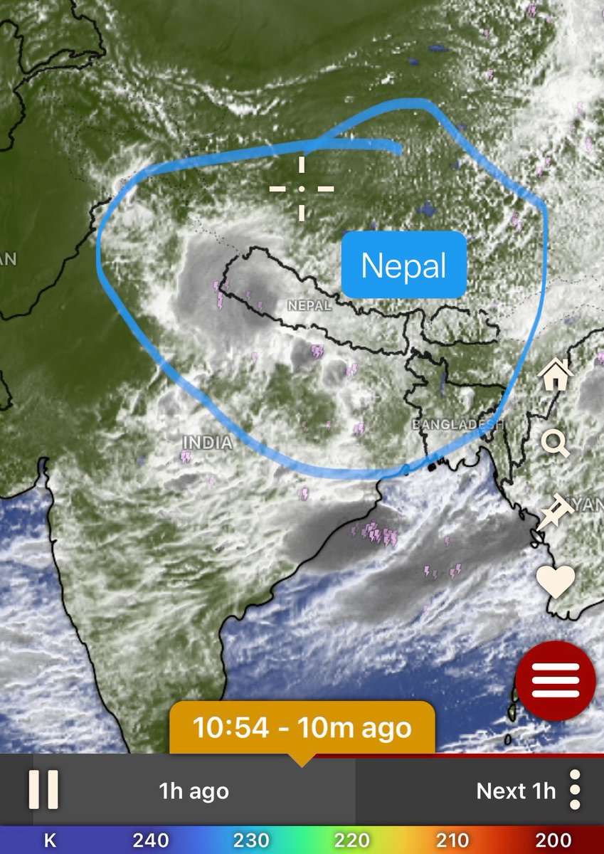 himaltiger's tweet photo. Jumping from fire to a frying pan: after 2 weeks of heat &amp; drought, you get heavy monsoon rain which might cause severe flooding and landslides. #elniño #Nepal https://t.co/y4xesjJbth