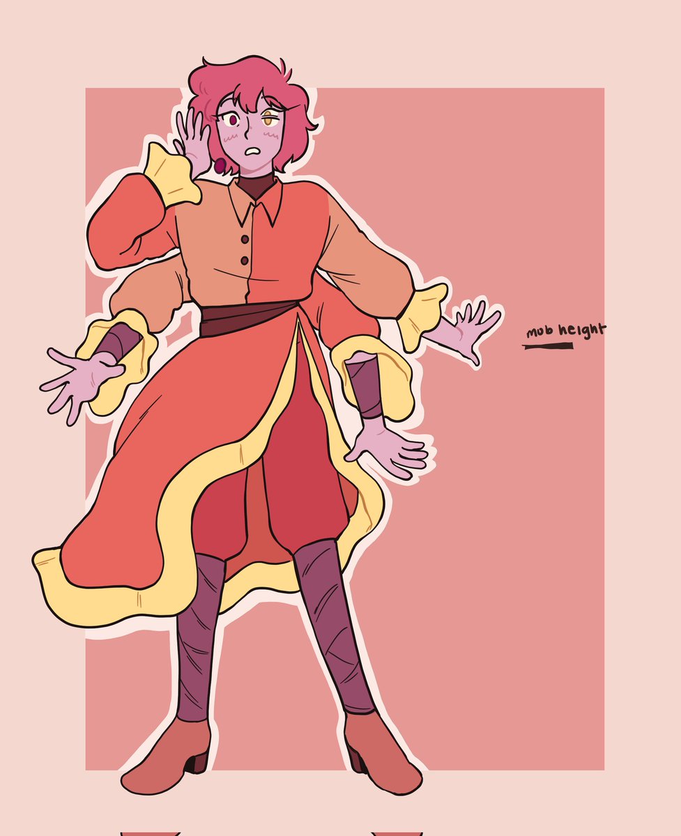 samberrymochi's tweet photo. steven universe mob psycho 100 au references for my artfight ❤️ they r so cool the last one is their fusion btw ❤️❤️❤️ https://t.co/9KXc651T0y