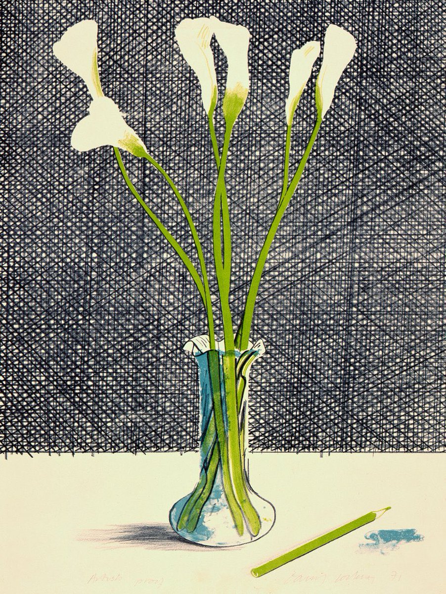 agenersurrell's tweet photo. Bon dia
Lillies, 1971
David Hockney https://t.co/llprS05kMP