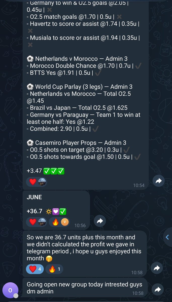 THEOGTRADES's tweet photo. June ended with a Bang hopefully we continue winning streak in July too  let's goo 
If any one interested to join premium send a dm 
#Cricket #fifa #Netherlandsvsmorocco #morocco https://t.co/QHjyDAar6H