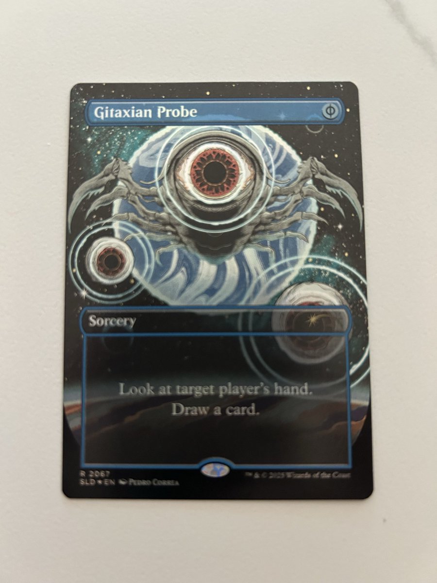 wnatog's tweet photo. Finally. The Gitaxian Probe. https://t.co/3uIIs1kJ3m