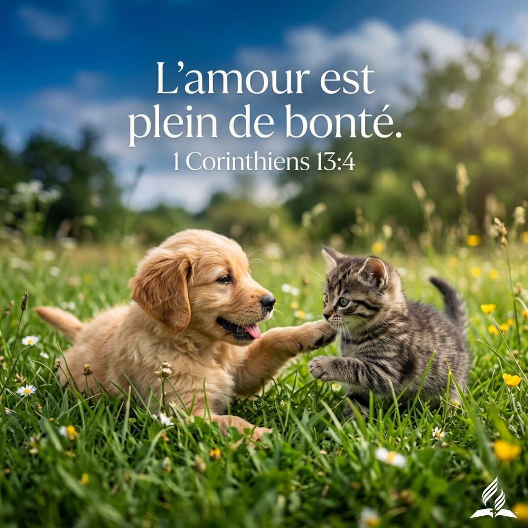 Adv7jEpinal's tweet photo. Coucou 🌿
L’amour de Dieu se voit dans la bonté et les actes simples. Laisse Jésus aimer à travers toi aujourd’hui ✨
Seigneur, remplis-moi de ton amour.
Bonne journée de paix 🙏 https://t.co/iE6EIxDYsI