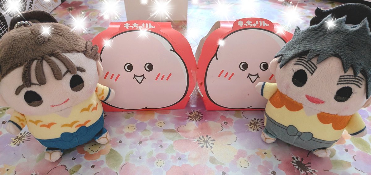 貰った🍩にもっちゅり入ってた！！！！！✨✨✨✨✨これがうわさのもっ