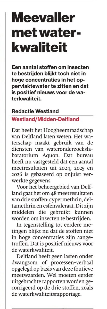 LPFWestland's tweet photo. Maar de publicitaire schade heeft zijn werk al gedaan. Glastuinbouw wordt keer op keer bewust in een kwaad daglicht gezet.

Hier past niet alleen de constatering dat Delfland z'n werk niet goed heeft gedaan, maar ook excuses. 
#wldebat https://t.co/MU8qK50Ykc