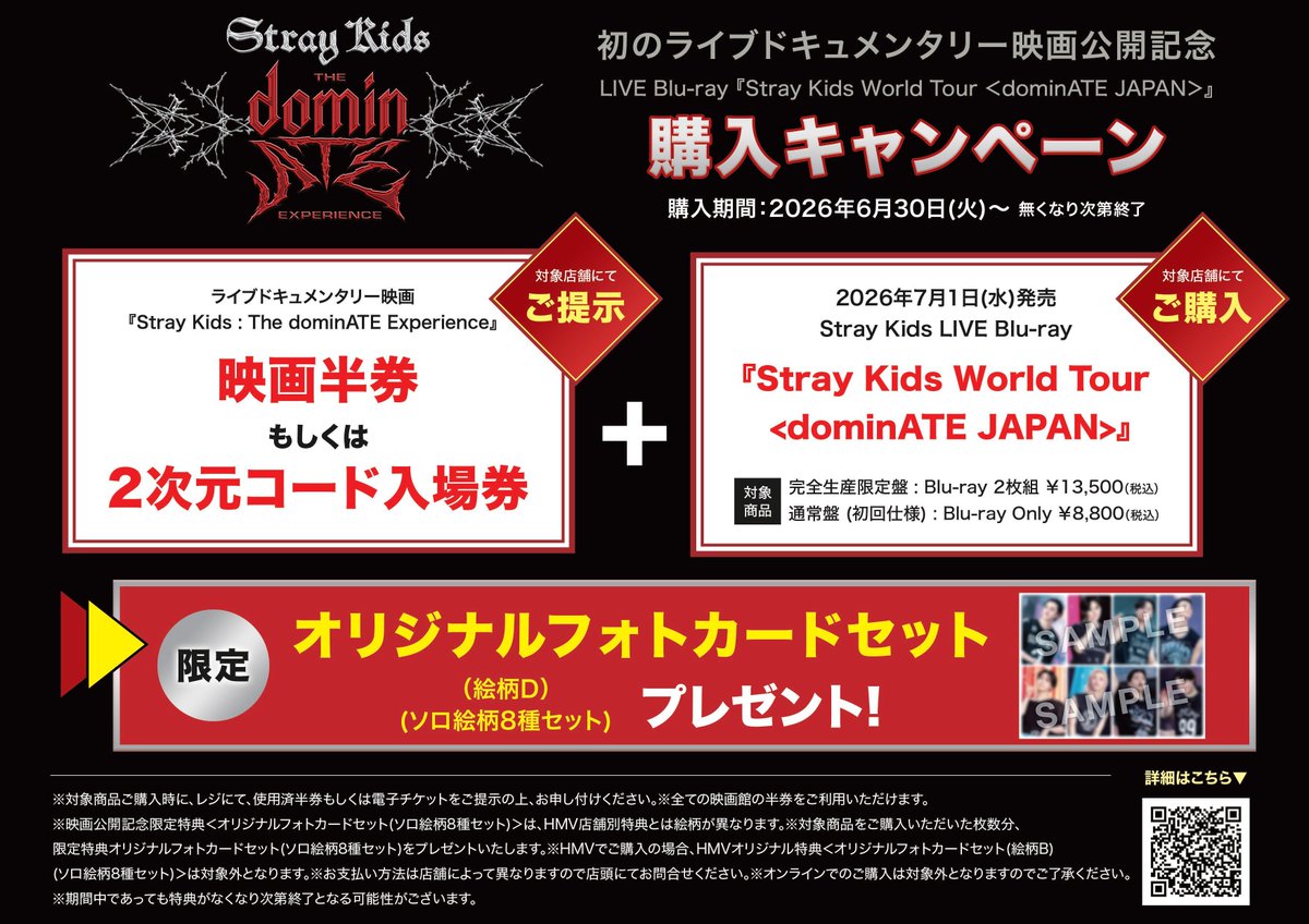StrayKids】 ／ Blu-ray 『Stray Kids World Tour <#dominATE_JAPAN 