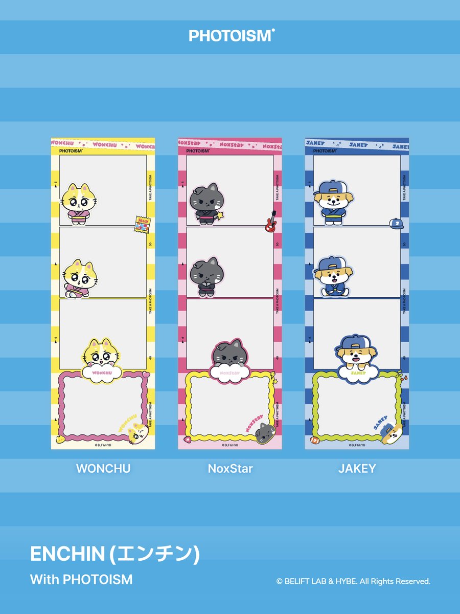 PhotoismJP's tweet photo. PHOTOISM with ENCHIN (エンチン)
ARTIST FRAME OPEN !

Photoismで日本限定の「ENCHIN (エンチン)」コラボフレームがオープンいたします。

📅  07月01日(水)～
*終了のご案内があるまで、フレーム撮影をお楽しみいただけます📸✨

* 「Gap Factory Store ユニバーサル・シティウォーク大阪店」ではアーティストフレームの撮影は行えません。

ONLY IN PHOTOISM